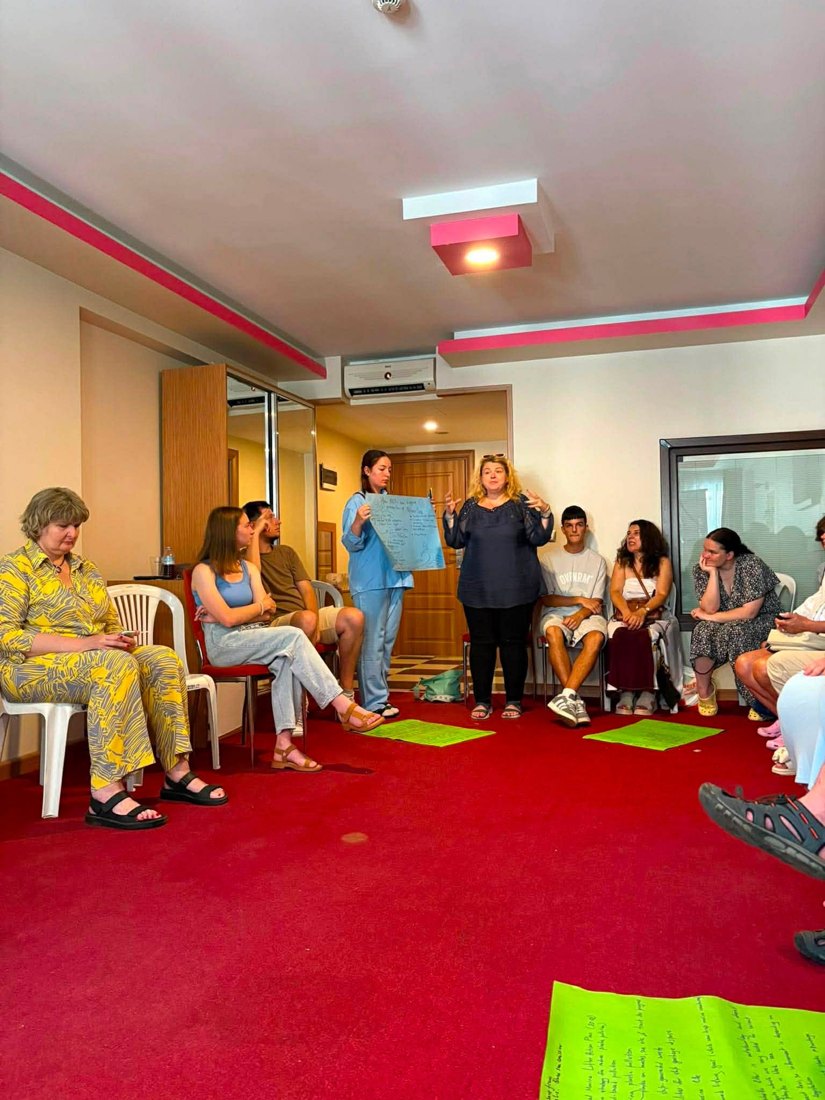 Youth worker learning in Mudanya — 2